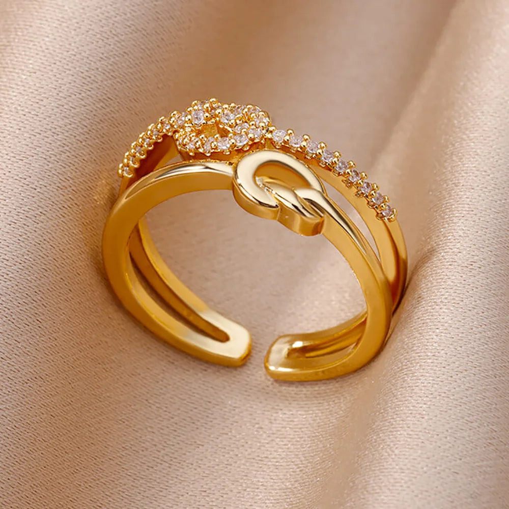 Bague élégante femme