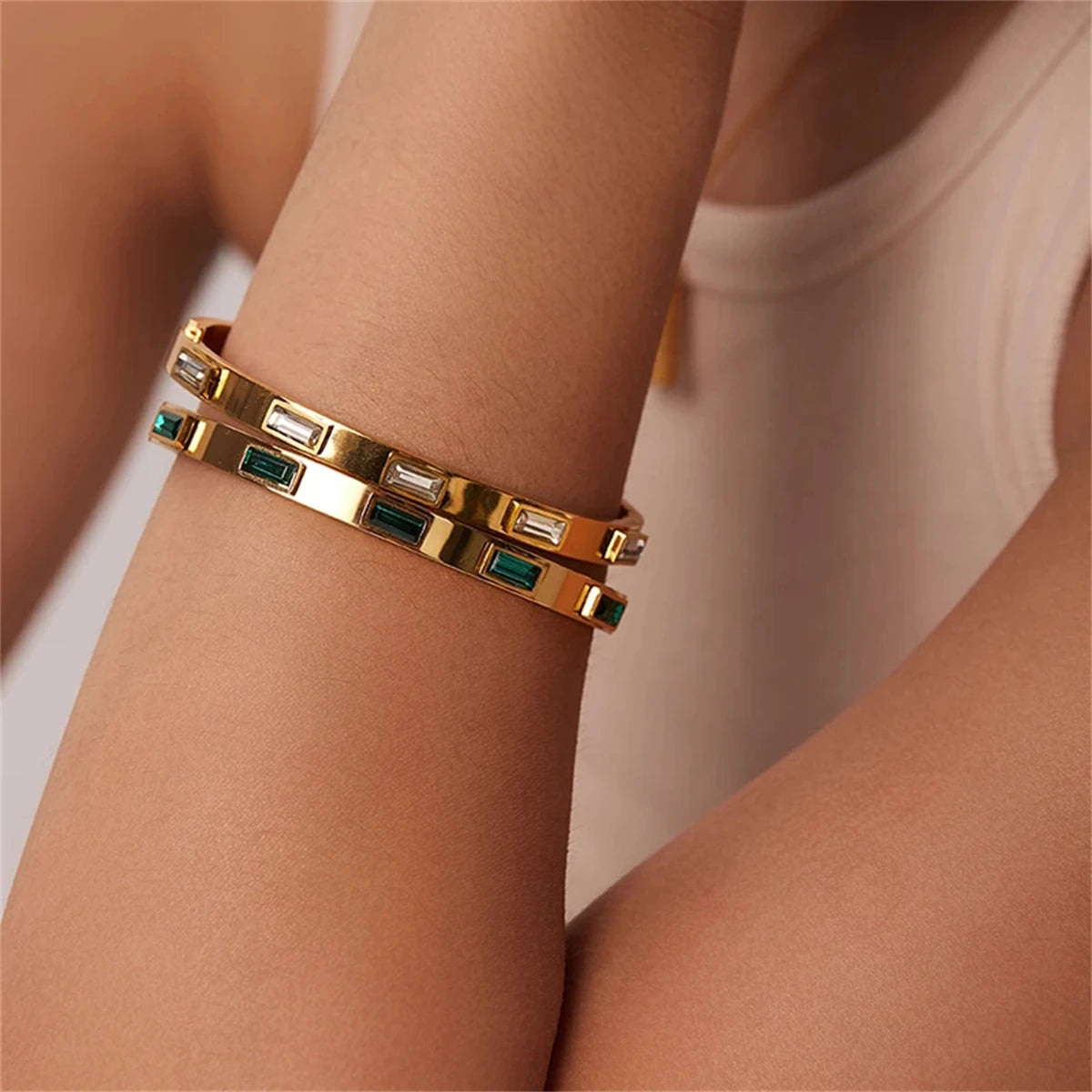 Bracelet doré femme