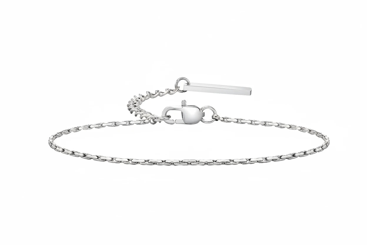 Bracelet argent fin
