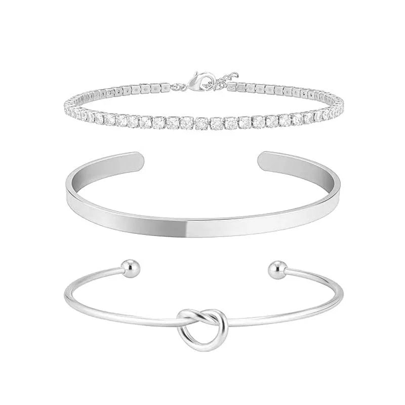 3 bracelets femme