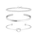 3 bracelets femme